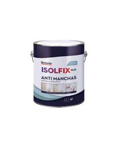 Pintura antimanchas isolfix plus 4 l blanco beissier
