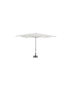 Parasol aluminio blanco 3 x 3 m tubo 48 mm import