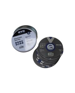Disco corte inox 125x1x22mm 10uds