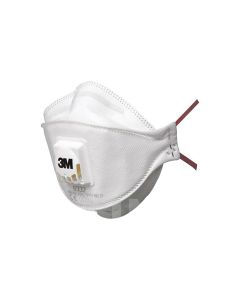 Mascarilla proteccion ffp3 con valvula 10uds 9332+ aura plegada nr 3m