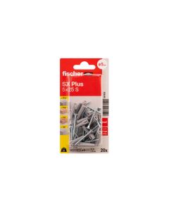 Taco sx nilon plus 5 x 25 s 20 uds fischer