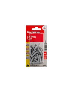 Taco nilon sx plus 5 x 25 50 uds fischer