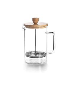 Cafetera embolo madera 80 cl