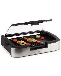 Plancha asar electrica con tapa bbc-1800 1800 w