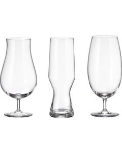 Copa cerveza set regalo golden 6 uds surtidas