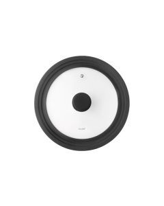 Tapa cristal multimedidas borde silicona ø 16-18-20 cm