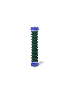 Malla simple torsion plastificada luz 50 mm 2 x 25 m verde torres