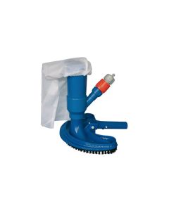 Limpiafondos manual para manguera de jardin jac vac de 1/2 luna gre