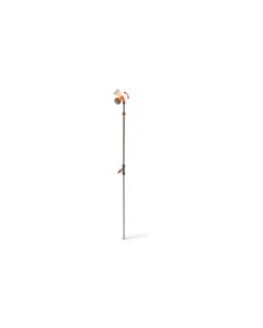 Ducha de jardin con pincho cabezal regulable natuur