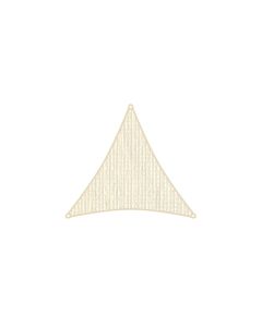 Toldo vela sombreo triangular heatshield 180 gr 3,6 x 3,6 x 3,6 m marfil coolaroo