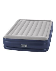 Colchon cama hinchable doble trichet 203x152x46 cm + inflador electrico