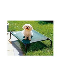 Cama mascota s verde 90x55x20cm hasta 15kg