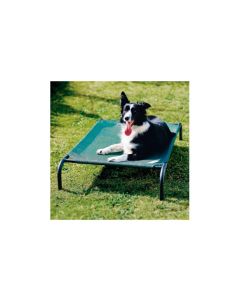 Cama mascota m verde 110x65x20cm hasta 36kg
