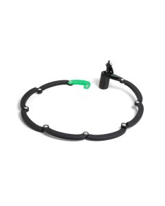 Candado aluminio plegable oval lampara cola led