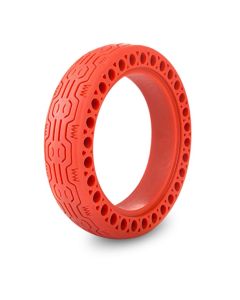 Neumatico antipinchazos patinete electrico rojo 145495