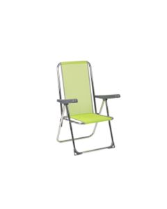 Hamaca multiposicion aluminio fibreline pistacho