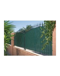 Celosía pvc 48 mm 1 x 2 m verde catral