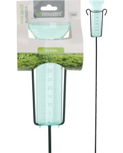 Pluviometro transparente