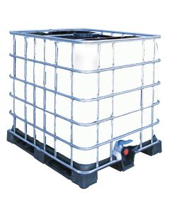 Deposito para agua potable ibc 1.000 litros blanco 117,5x120x100 cm