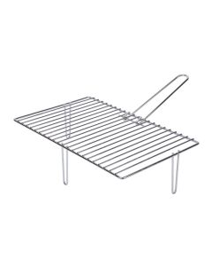 Parrilla cincada 3 patas para chimeneas 466x280 cm sauvic