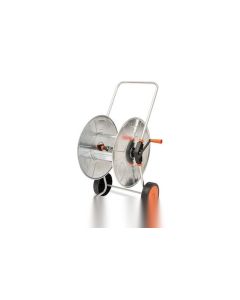 Carro portamanguera acero cincado 110 m 1/2' (no incluida)