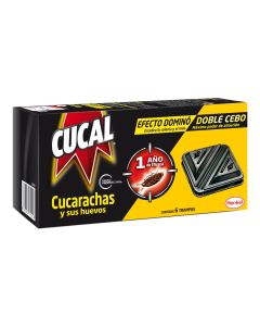 Trampa doble cucarachas y sus huevos cucal 6 unidades