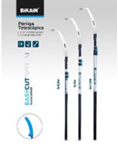 Serrucho telescopico oval dentado japones y gancho de 1,70 m a 3 m.