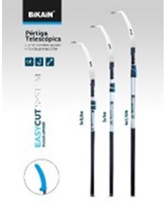 Serrucho telescopico oval dentado japones y gancho de 1,90 m a 3,7 m.