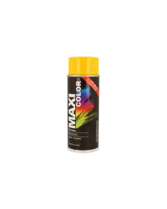 Pintura spray maxi color brillo 400 ml ral 1023 amarillo trafico motip