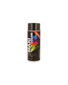 Pintura spray maxi color brillo 400 ml ral 8019 pardo grisaceo motip