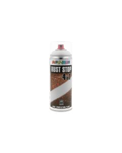 Pintura antioxidante spray rust stop 400 ml ral 9010 blanco