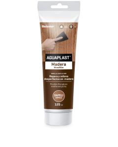 Masilla reparacion madera aguaplast 125 ml 3559 sapeli