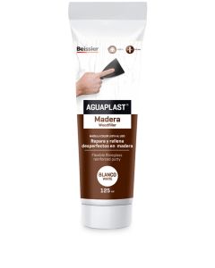 Masilla reparacion madera aguaplast 125 ml 2285 blanco