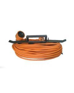 Prolongador electrico jardin 25 m. / 3 x 1,5 ip20 c/ proteccion infantil (incluye organizador)