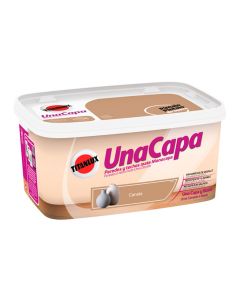Pintura plastica una capa mate titan 4 l canela