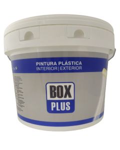 Pintura plastica exterior interior mate 15 kg blanco
