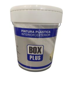 Pintura plastica exterior interior mate 25 kg blanco