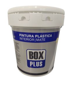 Pintura plastica interior mate box plus 20 kg blanco