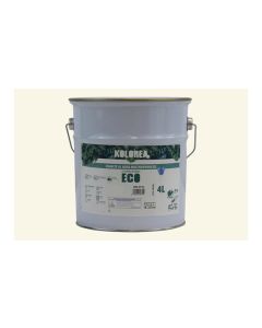 Esmalte al agua eco satinado kolorea 4 l blanco roto