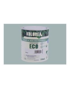 Esmalte al agua eco satinado kolorea 750 ml gris perla