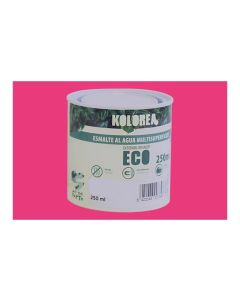 Esmalte al agua eco satinado kolorea 250 ml fucsia