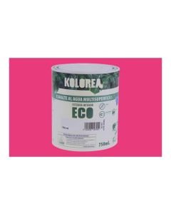Esmalte al agua eco satinado kolorea 750 ml fucsia