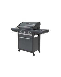Barbacoa a gas 3 quemadores + hornillo premiun s 10.200 + 2.300 w campingaz