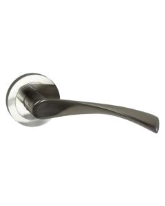 Manilla proa zamak/aluminio roseta (juego) niquel satinado kylate