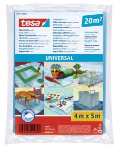 Plastico cubretodo protector tesa tape 5 x 4 m
