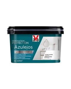 Pintura renovacion baños reno perfection azulejos 750 ml blanco algodón v33