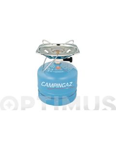 Hornillo portatil super carena r campingaz 3.000 w para botella azul