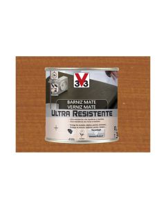 Barniz interior al agua ultra resistente mate 250 ml cerezo