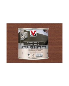 Barniz interior al agua ultra resistente mate 250 ml sapeli