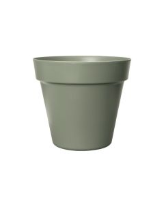 Maceta redonda paris verde oliva elho ø25 cm